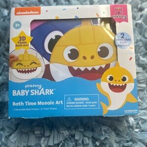 Nickelodeon Baby Shark Bath Time Mosaic Art - Yellow and Blue
